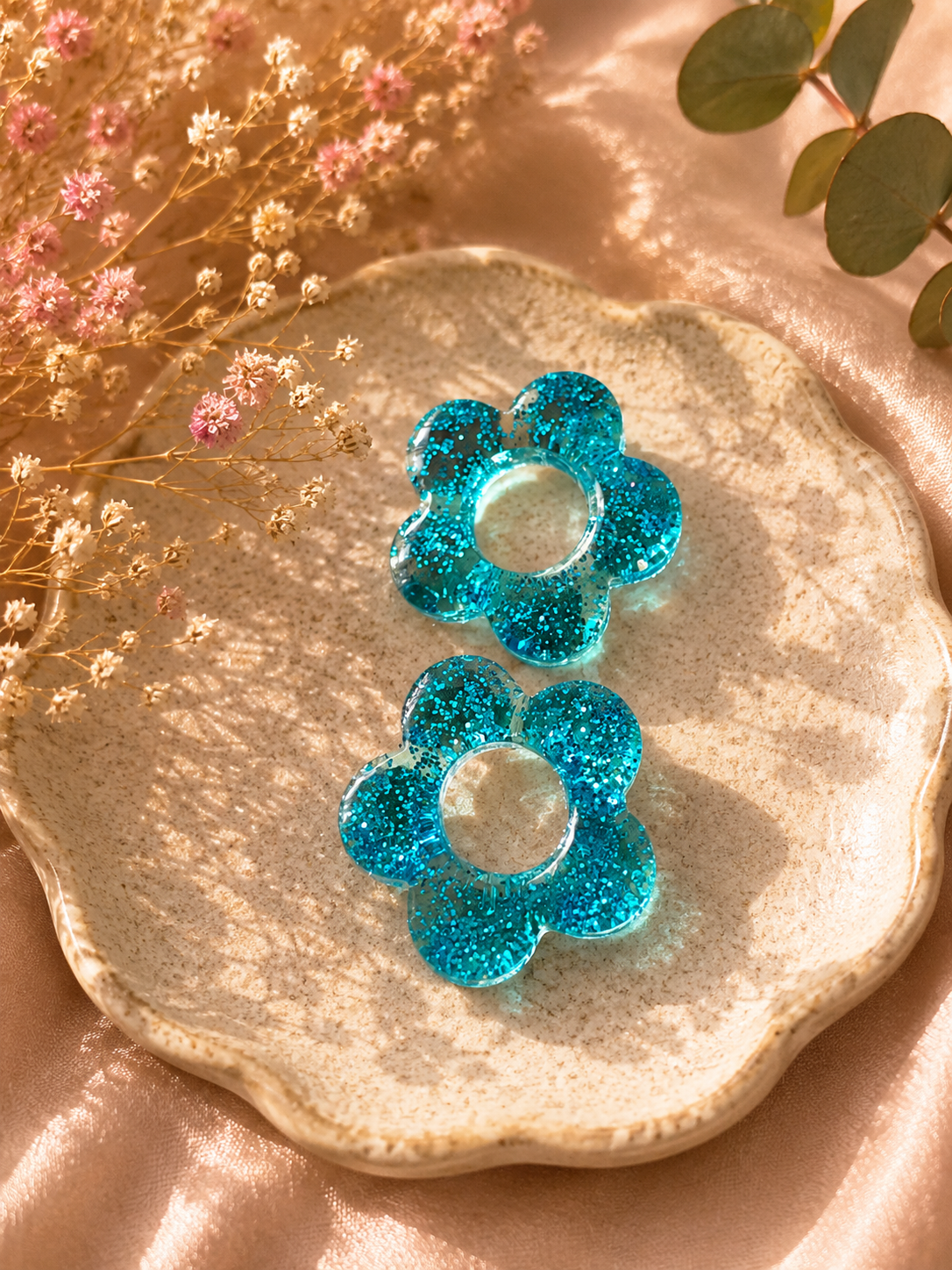 💖Boucles d'oreilles petites filles- délicate et adorables 5 fleurs💖