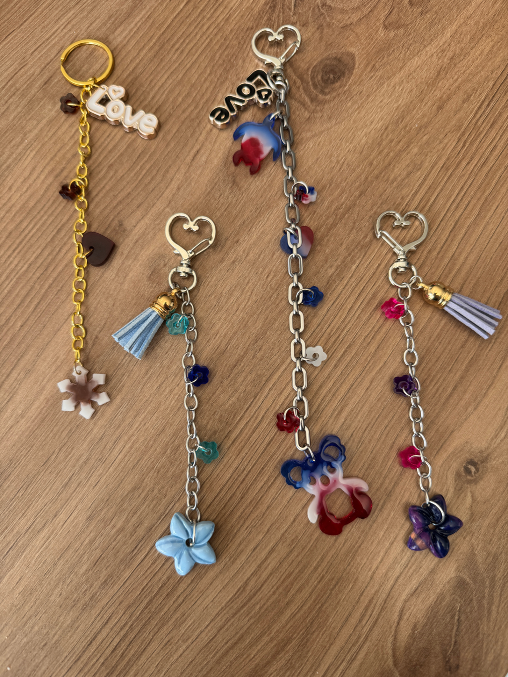 Porte-clés fait main/bijoux de sac